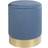 House Nordic Gamby Blue Pouffe 43cm