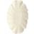 Decotique Ruffle Platter Off White Decorative Item