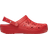 Crocs Classic Floral Cut Out Clogs - Rot