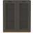 Asplund Snow E Taupe/Oak Glass Cabinet 90x109cm