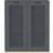 Asplund Snow E Storm Grey/Oak Glass Cabinet 90x109cm