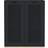 Asplund Snow E Char Grey/Oak Glass Cabinet 90x109cm