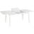 Hans K Zigzag Butterfly White Dining Table 90x193cm