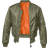 Brandit MA1 Jacke - Oliv/Orange