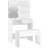 vidaXL 3114107 White Dressing Table 40x74.5cm 2pcs