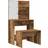 vidaXL 3329183 Old Wood Dressing Table 40x74.5cm 2pcs