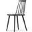 Stolab Pinnockio Birch Black Kitchen Chair 84cm