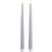 Deluxe Homeart Real Flame Dust Blue LED Candle 28cm 2pcs