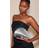 PrettyLittleThing Hard Shell Clutch - Grey