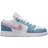 Nike Air Jordan 1 Low SE GS - Cobalt Bliss/White/Pink Glow