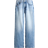 H&M Wide High Jeans - Denimblå