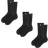 Lululemon Daily Essential Crew-Socken Unisex 3er-Pack - Black