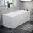 Nes Home Modern High Gloss White 1700mm Front Bath Panel