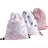 Shein 1pc Drawstring Backpack With Pink Bow