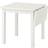 IKEA NORDVIKEN White Dining Table 74x104cm