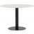 Venture Design Estelle White/Black Dining Table 106cm