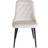 Venture Design Velvet Deluxe Beige/Black Kitchen Chair 89cm 2pcs