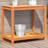 Berkfield Home Potting Table with Shelf Brown 82.5x50x75 cm