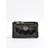 River Island Embossed Monogram Patent Purse - Black