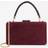 Dune London Beaut Embellished Top Handle Clutch - Burgundy