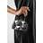 Where's That From Geometric Clutch Bag - Silver