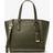 Michael Kors Small Leather Convertible Crossbody Bag - Green