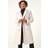 Roman Petite Double Breasted Coat - Ivory