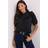 Dorothy Perkins Frill Neck Puff Sleeve Top Top - Black