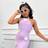 Shein Tween Girl Elegant Floral Print Halter Neck Snug Fit Vacation Dress