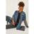 Roman Jacquard Edge Knit Cardigan - Grey