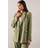 Wallis Double Breasted Button Detail Blazer - Khaki