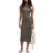 Lululemon All Aligned Geripptes Midi-Kleid Für Frauen - Army Green