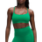 Lululemon Wunder Train Racer-BH Mit Trägern Leichter Halt C D Cups - Raceway Green