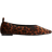 H&M Dam Spetsiga Ballerinaskor - Brun/Leopardmönstrad