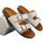 Shein Classic 2025 Birkenstocks Unisex Shoes With Metal Buckles Wide Fit - Plus Size