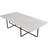 OX Denmarq Ninety 40 White/Black Coffee Table 60x120cm