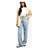 boohoo Basics Boyfriend Denim Jeans - Light Blue