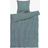 Juna Bæk & Bølge Duvet Cover Blue, Yellow (200x140cm)