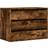 vidaXL 852856 Smoked Oak Chest of Drawer 80x58cm