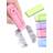 Shein Portable Retractable Press Erasers Pink