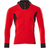 Mascot 18584-962 Accelerate Hoodie with Zipper - Traffic Red/Black