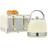 Homcom 1.7L 3000W Fast Boil Electric Kettle and 4 Slice Toaster Set Cream