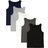 Shein Boys Elegant Solid Color Sleeveless Vest Set - Casual