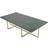 OX Denmarq Ninety 40 Green/Brass Coffee Table 60x120cm