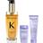 Kérastase Elixir Ultime L'Huile Originale Hair Oil with Mini Deluxe Blond Absolu Shampoo Conditioner Gift Set