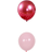 Shein 30pcs Metallic Decorative Balloons For Party Event & Room Decoration Pink