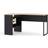 Tvilum Function Plus Corner Matte Black/Oak Writing Desk 81x145.1cm
