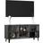 vidaXL 805958 High Gloss Grey TV Bench 103.5x50cm