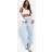 boohoo Basic High Waist Boyfriend Jean - Bleached Blue