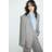 H&M Light Grey Marl Linen Blend Blazer